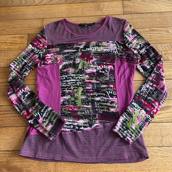 Y2K punk patchwork top - Picture 8 of 10